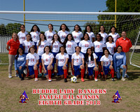Rudder Girls 8th Grade Soccer 2018