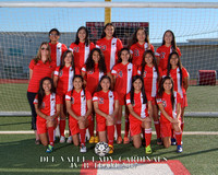 Del Valle Girls Soccer JV B 2017
