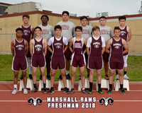 Marshall Freshman Boys Track 2018