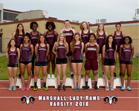 Marshall Varsity Girls Track 2018