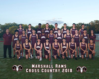 Marshall Boys Cross Country 2018