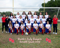 Rudder 7th Grade Girls Soccer 2019