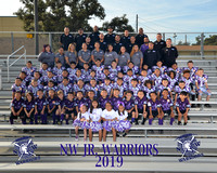 NW Warriors FB Large Group 2019