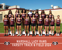Marshall Varsity Giirls Track 2024