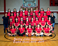 Zachry Girls Basketball Grade 8 2018
