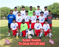 RMS B 7th Grade Soccer 2024