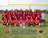 ZMS  7th   Grade Girls Soccer 2024
